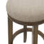Tabouret de bar et de comptoir en bois d'hévéa Natick-72727860-72727859-72727855