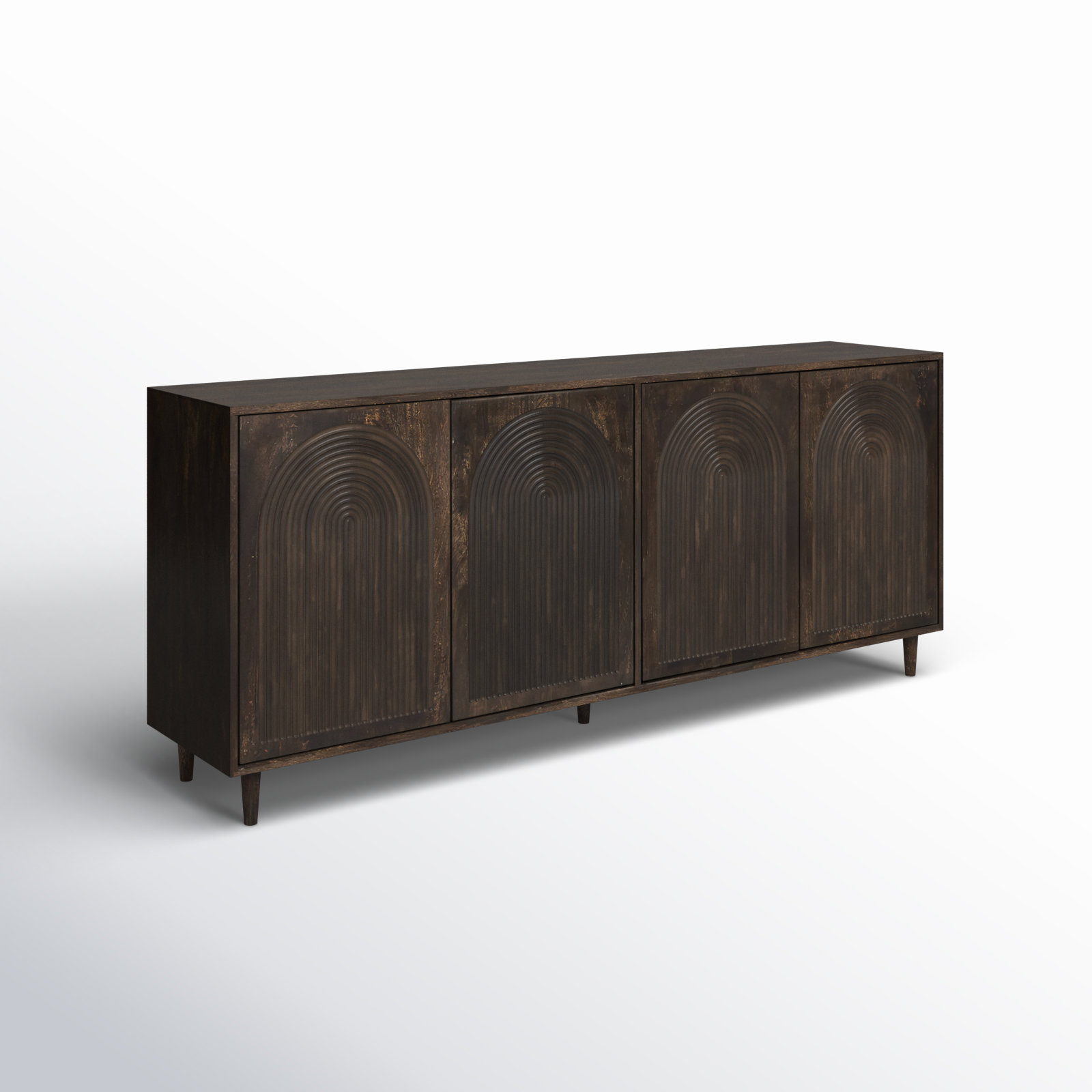 Claudia Mango Sideboard, Dark Brown