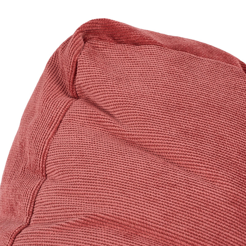 Corduroy Chair Cushion, Red