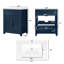 Single Bathroom Vanity with Ceramic Top-782076751