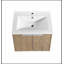 Meuble-lavabo mural à fermeture en douceur 36 po avec armoire latérale 36 po-958867345