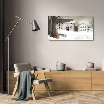 Art sur toile tendue par August Grove® Jacobs, Billy Gallery: Christmas Times a Coming