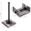 Wood Tabletop Paper Towel Holder-1986792854