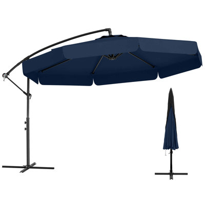 Parasol suspendu en porte-à-faux 10 pi