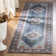 Tapis bleu / bleu clair Hadenson