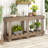Modern Farmhouse 62.9" Solid Wood Entryway Table-1162824924