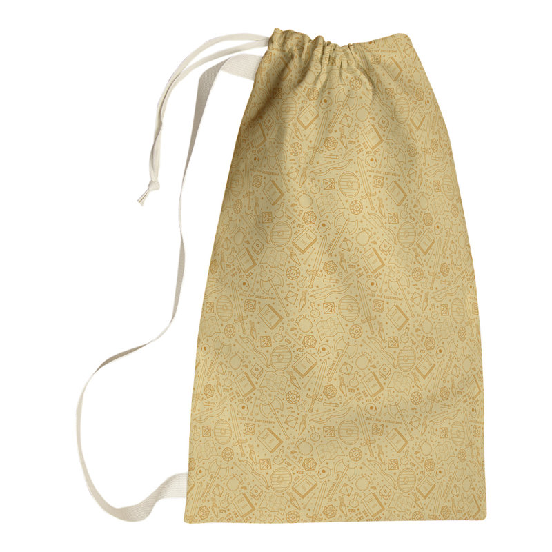 Sac à linge RPG, Petit (H 64 po x l 20 po x P 1,5 po), Jaune