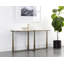 64'' W Marble Console Table