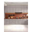 Armoire de base double en bois massif gris clair Shaker, pour la cuisine, la buanderie et la salle de bain.