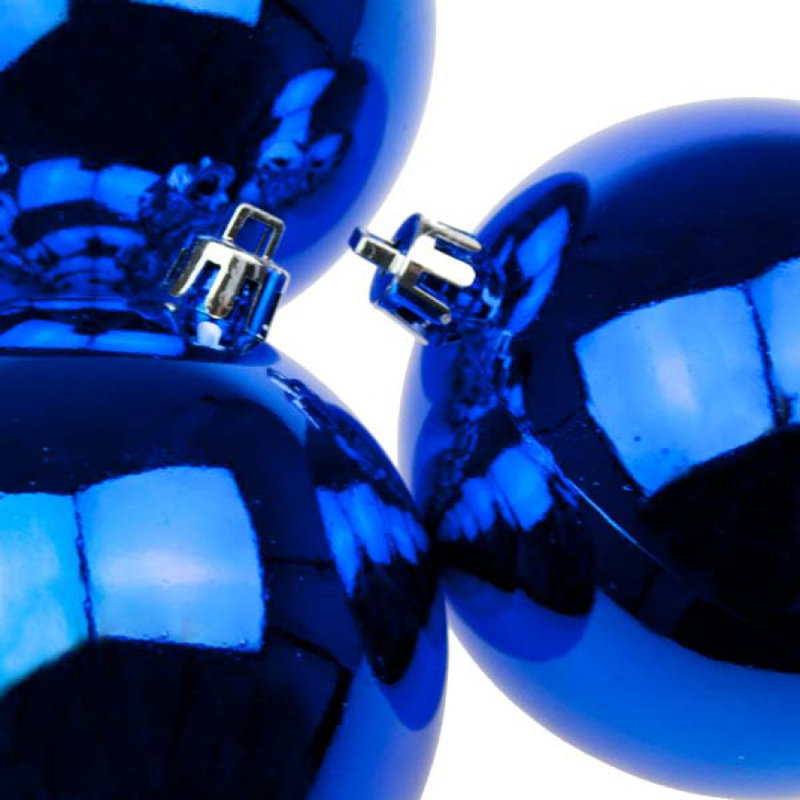 8cm Ball Ornament, Blue