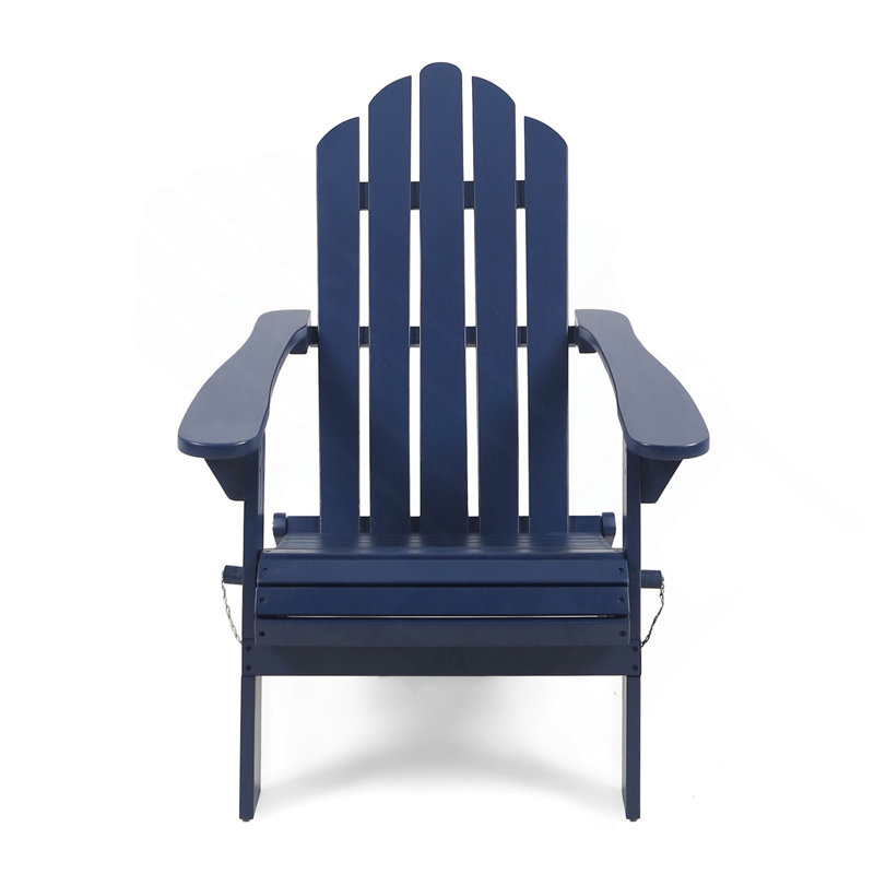 Hollywood Foldable Adirondack Chair, Blue