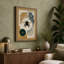 Spider in Geometry Mid-Century - Wrapped Canvas-1397151618-1397151619
