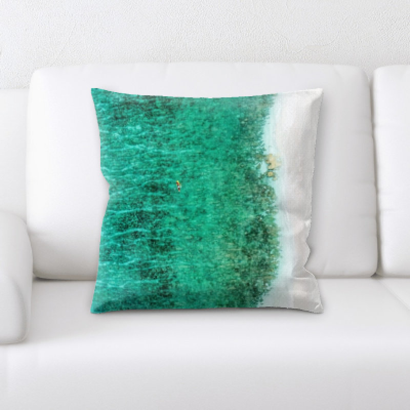 Housse et insert de coussin «From an air plane»