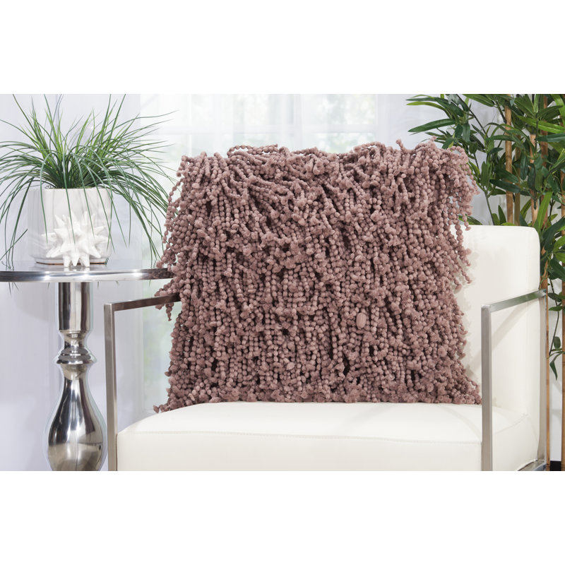  Housse de coussin carré et insert, Lavande
