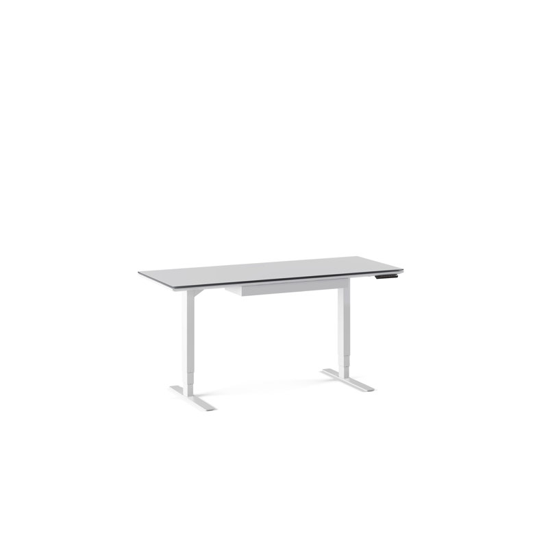 Centro Height Adjustable Computer Desk, 24.75" H x 60" W x 24" D