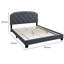 Lit plateforme tapissier Tuffeté Alvena-755283874-755283877