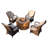 Wicker 4 - Person Patio Conversation Set with Cushions