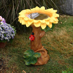 Ebron Resin Statue Birdbath