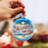 3.5'' Glass Hanging Figurine Ornament