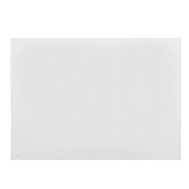 Tempered Glass Bell Vine Flowers Chopping Board, 28.5 cm W x 20 cm L