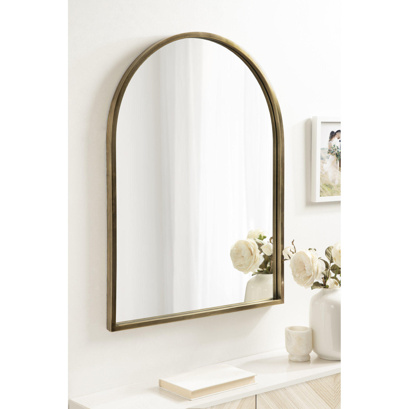 Clacy 24" Mirror, Gold