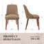 50.5cm H Fabric Upholstered Upholstered Back Side Chair-978887548