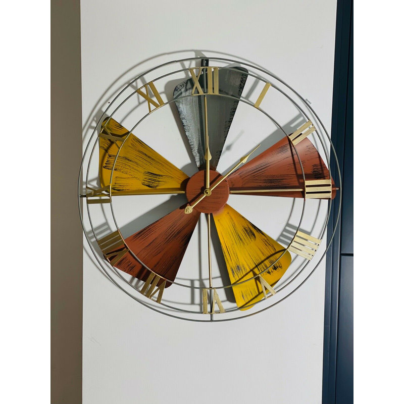 Metal Wall Clock