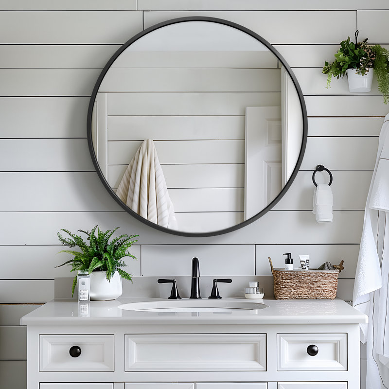 Armoire à miroir en surface avec miroir