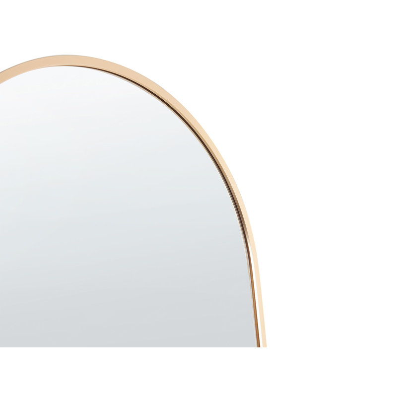 Kirrin Metal Flat Floor Mirror, Gold