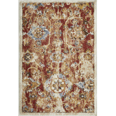 Raashi Washable Abstract Indoor Rug