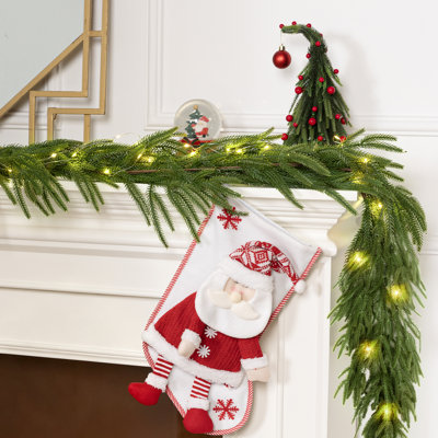 12' L Garland with Lights