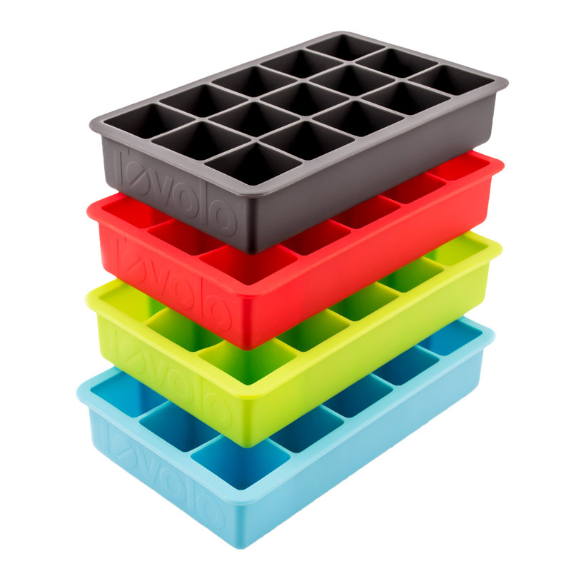 King Cube Ice Tray Set of Four
