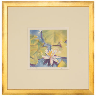 Lily Pad III Print by Daughdrill