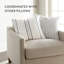 Coussin décoratif à rayures en coton teint en fil Yarn-2087620776