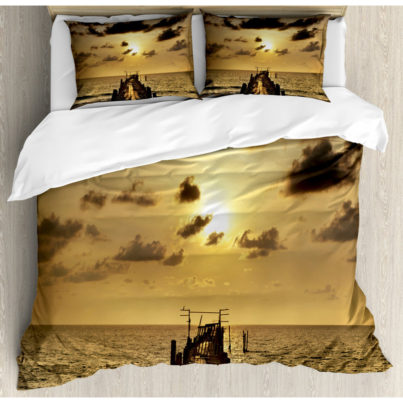 Coastal Duvet Cover, queen