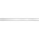 1" x 12" Polished Natural Stone Liner Tile Trim in Winter Frost