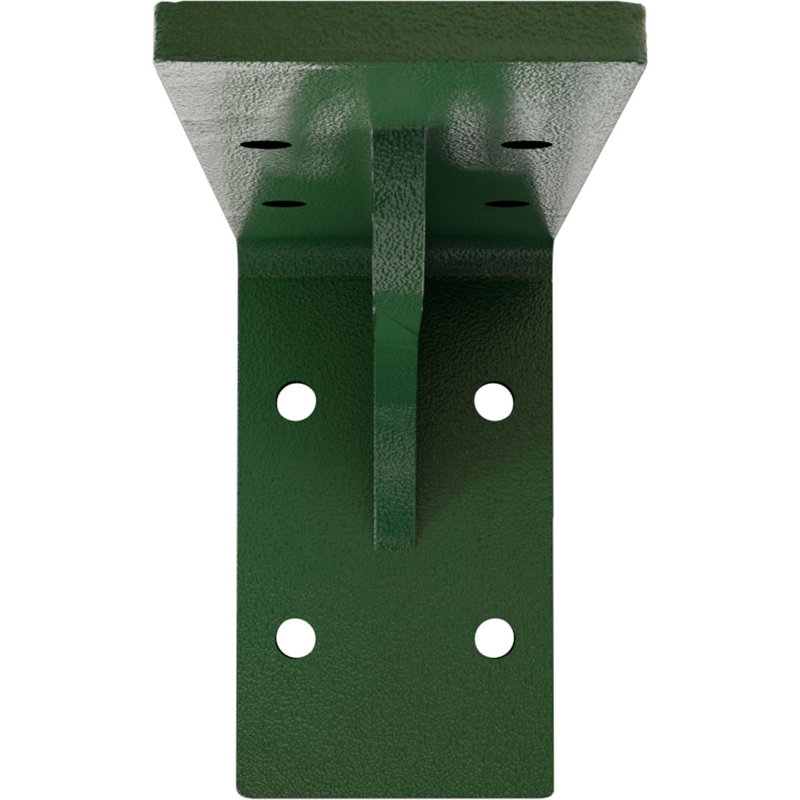 Hammered Gold 3.75" Industrial Steel Bracket for Shelving