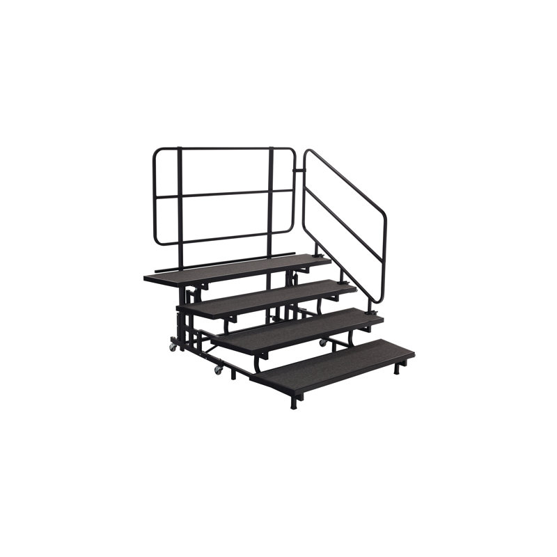 Rails latéraux mobiles 3 "x 4,33", 3 "E-Z, H 3 po x l 58 po x P 42