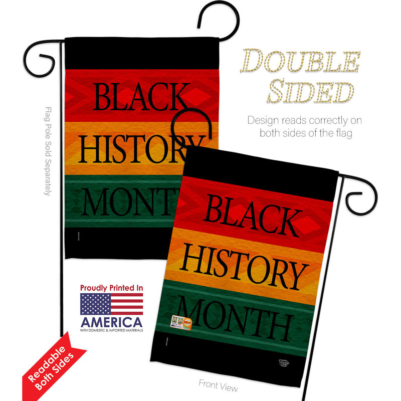 Double Sided 18.5'' H x 13'' W Polyester Garden Flag