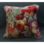 Harvest Fruits Needlepoint Square Indoor/outdoor Wool Throw Pillow