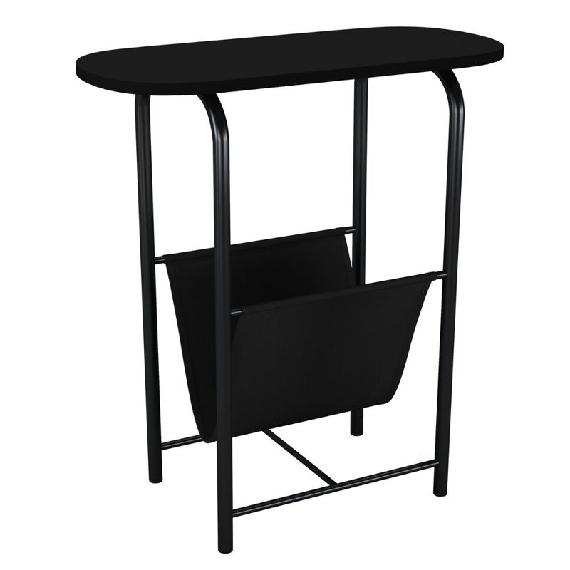 Saybree Nightstand, Black/Black