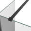 Walk In Shower Enclosure Wet Room 1400mm Glass Screen with 300mm Return Panel-1848031894
