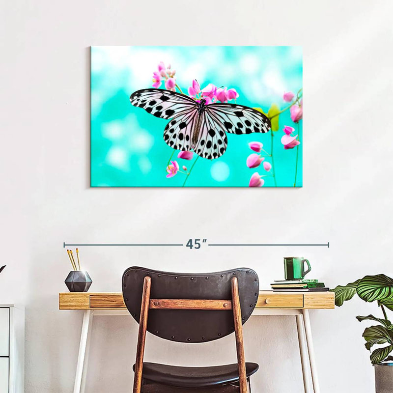 Brampt Butterfly Elegance, 24" H x 36" W