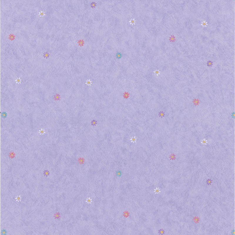 Amabel Floral Roll, Purple, 33' L x 20.5" W