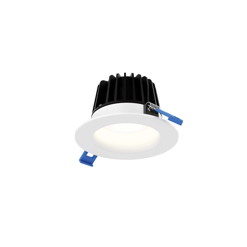 Panneau lumineux DEL rond 4 po, Blanc