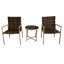 2 - Person Wicker Patio Dining Set with Round Table