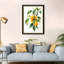 Ensemble de 2 reproductions d'art mural sur toile botanique citron