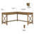 Katia L-Shaped Credenza Desk-2111330400