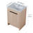 Kachine 24'' Single Bathroom Vanity with Top