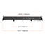 Spoiler de voiture GT Wing, spoiler universel de 43,3 pouces avec plateforme simple, aluminium léger réglable, aileron de spoiler arrière de voiture, spoiler de course noir